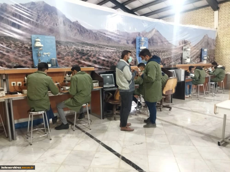 گزارش تصویری  از  برگزاری کلاس های حضوری 2