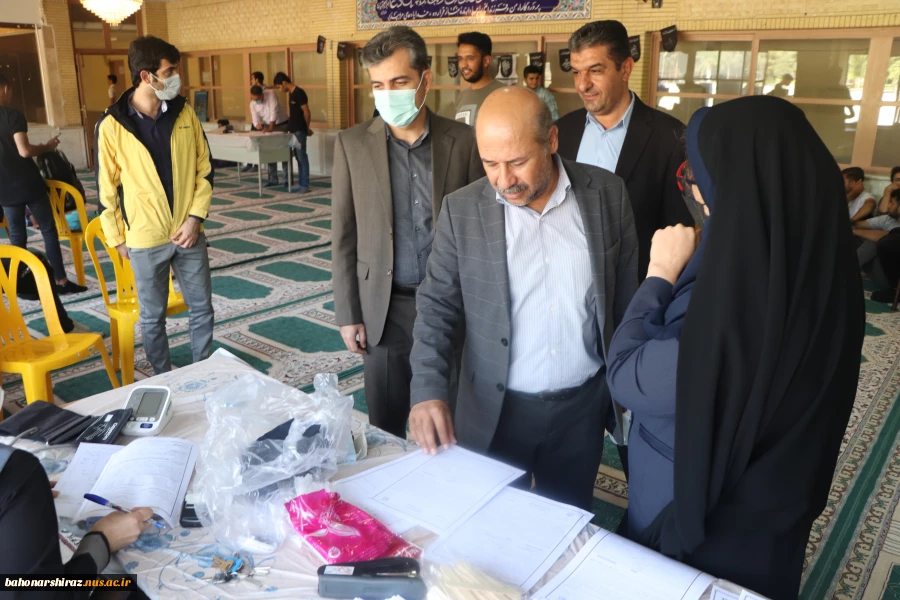 بازدید ریاست دانشگاه از طرح پایش سلامت 

در دانشگاه فنی و حرفهای استان فارس  2