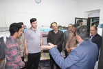 بازدید دکتر ترک زاده  از از خوابگاه دانشجویی آموزشکده فنی و کشاورزی فسا  2
