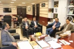 دیدار سرپرست دانشگاه فنی و حرفه‌ای استان فارس با فرماندار شهرستان نی ریز  3