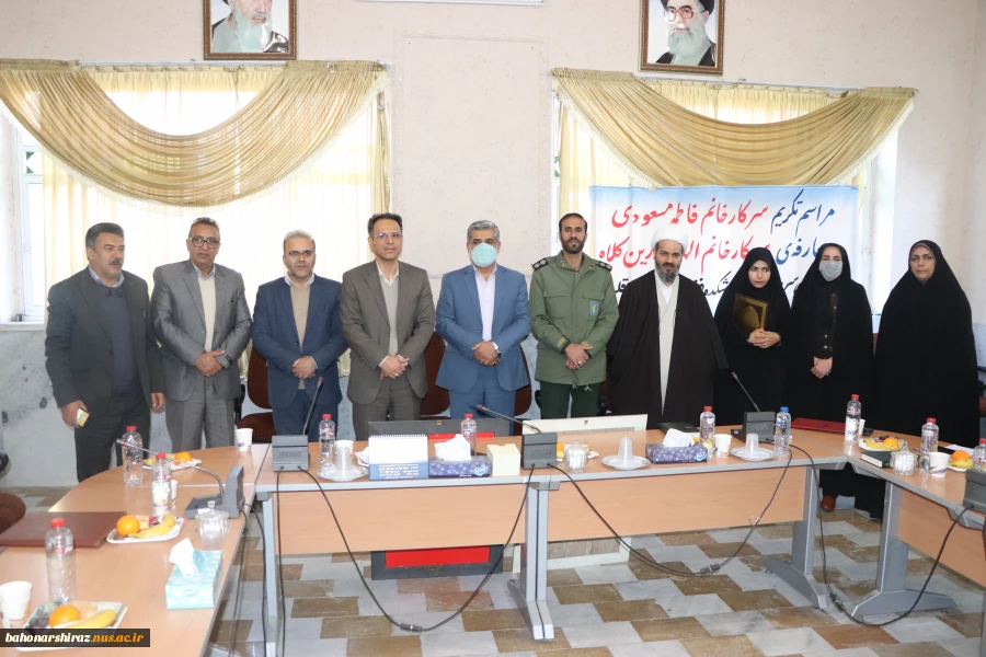 با حضور دکتر جعفر ترک زاده؛
مراسم تکریم و معارفه سرپرست آموزشکده فنی و حرفه ای دختران اقلید برگزار شد 3