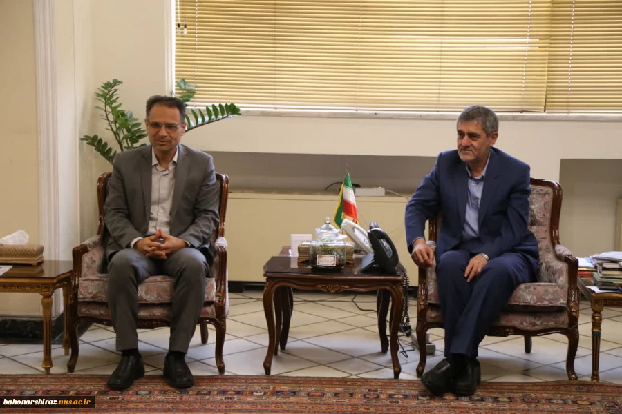 دیدار نوروزی رییس و معاونان دانشگاه فنی و حرفه ای استان با استاندار فارس 2