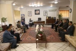 دیدار نوروزی رییس و معاونان دانشگاه فنی و حرفه ای استان با استاندار فارس 6