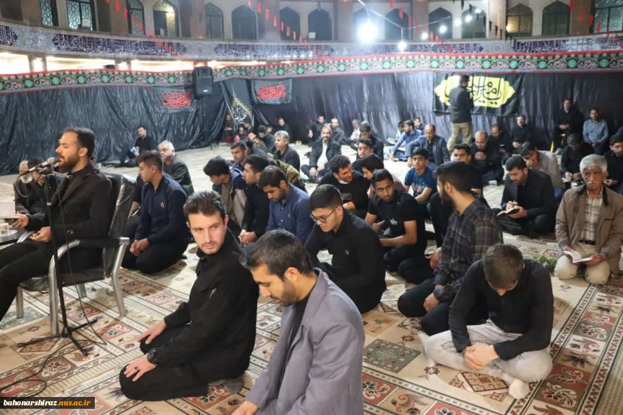 برگزاری مراسم پر فیض احیای شب بیست و یکم ماه مبارک رمضان 
در دانشگاه فنی و حرفه‌ای استان فارس  3