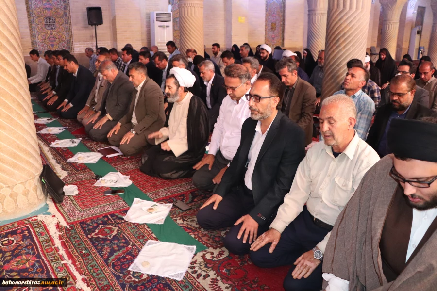 دیدار صمصمی کارکنان دانشگاه فنی و حرفه ای استان فارس با نماینده ولی فقیه در استان فارس 6