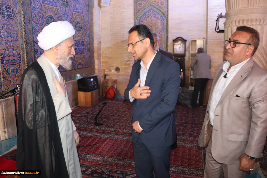 دیدار صمصمی کارکنان دانشگاه فنی و حرفه ای استان فارس با نماینده ولی فقیه در استان فارس 12