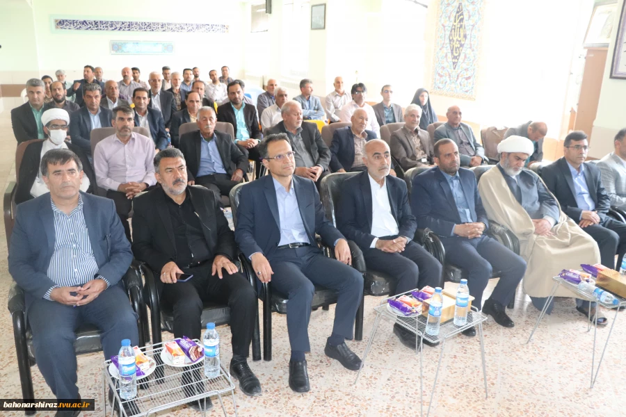 آیین تکریم و معارفه سرپرست آموزشکده کشاورزی فسا برگزار شد. 3