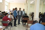بازدید دکتر ترک زاده  و هیئت همراه از روند برگزاری امتحانات پایان ترم از دانشکده فنی و حرفه‌ای شهید باهنر شیراز  3