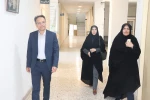 آموزشکده فنی و حرفه ای دختران کازرون میزبان رئیس دانشگاه فنی و حرفه ای استان فارس  3