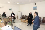 آموزشکده فنی و حرفه ای دختران کازرون میزبان رئیس دانشگاه فنی و حرفه ای استان فارس  5
