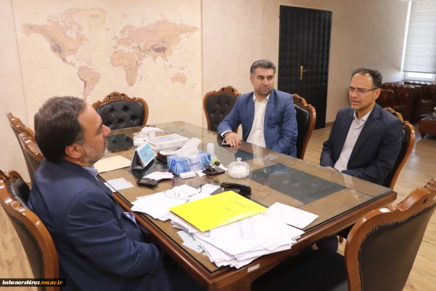 سفر دکتر ترک زاده رئیس دانشگاه فنی و حرفه ای فارس به شهرستان ممسنی  3