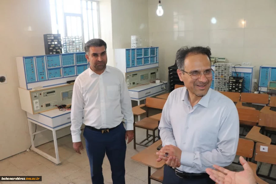 سفر دکتر ترک زاده رئیس دانشگاه فنی و حرفه ای فارس به شهرستان ممسنی  8