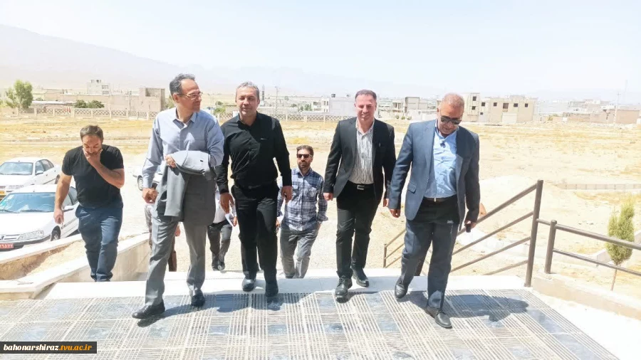 بازدید رئیس دانشگاه فنی و حرفه ای استان فارس  از آموزشکده فنی و حرفه‌ای شهرستان فیروزآباد 2