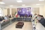 دیدار رئیس دانشگاه فنی و حرفه ای استان فارس با کارکنان این دانشگاه  6