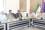 دیدار رئیس دانشگاه فنی و حرفه ای استان فارس با کارکنان این دانشگاه  9