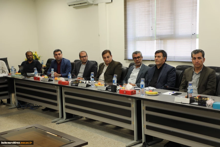 در آستانه سال تحصیلی جدید، گردهمایی روسای مراکز تابعه دانشگاه فنی و حرفه ای استان فارس برگزار گردید.  3