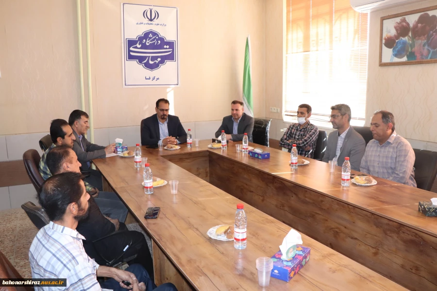 اولین سفر سرپرست دانشگاه ملی مهارت واحد استان فارس به شهرستان فسا 8