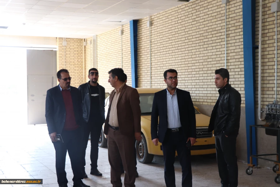 بازدید رئیس دانشگاه ملی مهارت استان فارس از دانشکده ملی مهارت  شهید رجایی شیراز 6