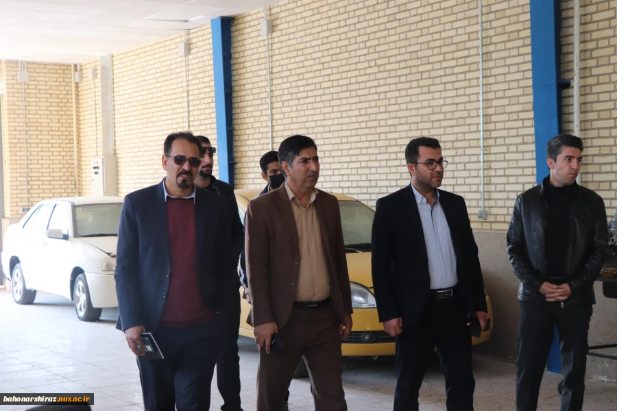 بازدید رئیس دانشگاه ملی مهارت استان فارس از دانشکده ملی مهارت  شهید رجایی شیراز 7