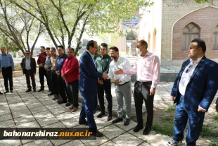 دیدار نوروزی سرپرست دانشگاه ملی مهارت استان فارس با کارکنان 6
