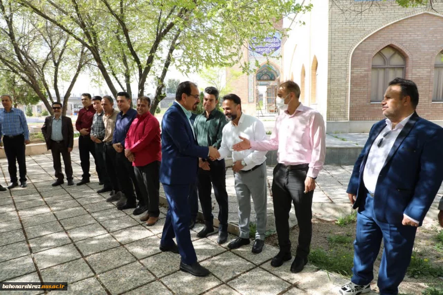 دیدار نوروزی سرپرست دانشگاه ملی مهارت استان فارس با کارکنان 6