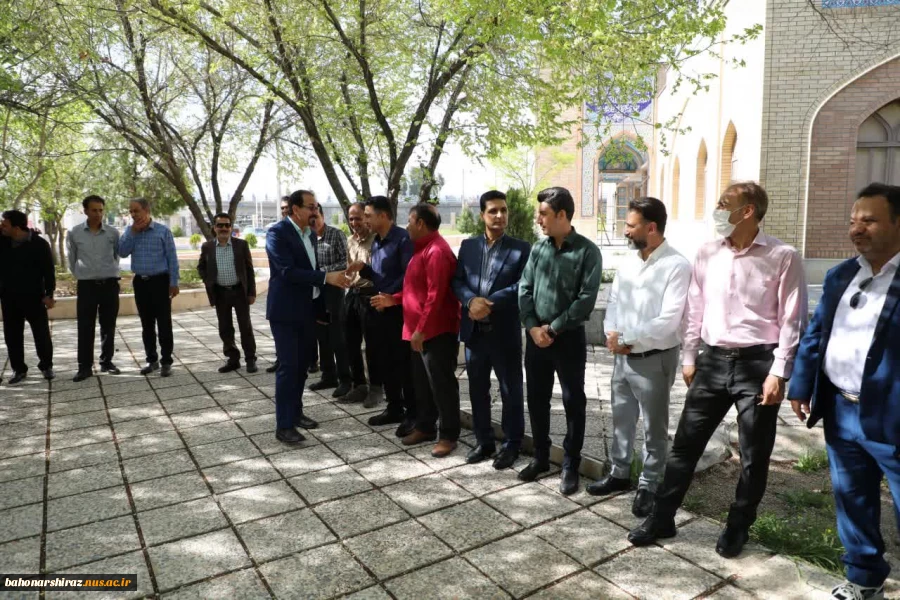 دیدار نوروزی سرپرست دانشگاه ملی مهارت استان فارس با کارکنان 7