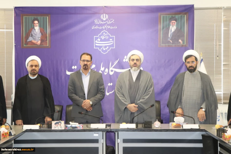 آئین معارفه مسئول نهاد نمایندگی مقام معظم رهبری در دانشگاه ملی مهارت فارس 4