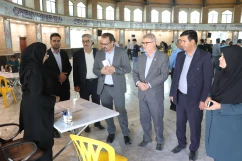 بازدید رئیس دانشگاه ملی مهارت استان فارس از روند ثبت‌نام دانشجویان جدیدالورود 4
