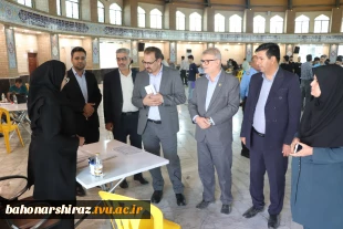 بازدید رئیس دانشگاه ملی مهارت استان فارس از روند ثبت‌نام دانشجویان جدیدالورود 4