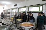 حضور هیأت‌رئیسه دانشگاه ملی مهارت استان فارس در جمع دانشجویان و بازدید از سلف دانشکده شهید باهنر شیراز 4
