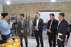 دیدار رئیس پارک علم و فناوری فارس با رئیس دانشگاه ملی مهارت و بازدید از مرکز رشد 3