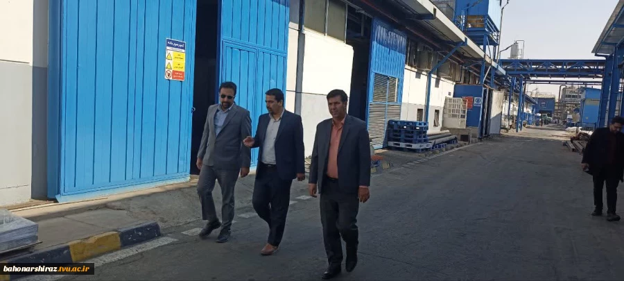 بازدید معاون پژوهشی دانشگاه ملی مهارت استان فارس از کارخانه شیراز دینا ؛ سرآغاز فصلی نوین در توسعه همکاری‌های علمی و مهارتی 5