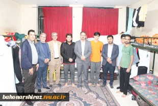 بازدید شبانه رئیس دانشگاه ملی مهارت استان فارس از خوابگاه، سلف‌سرویس و گفت‌وگوی صمیمی با دانشجویان 5