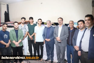 بازدید شبانه رئیس دانشگاه ملی مهارت استان فارس از خوابگاه، سلف‌سرویس و گفت‌وگوی صمیمی با دانشجویان 6