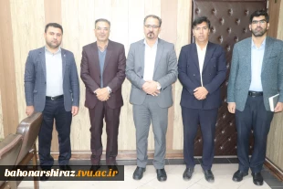 نشست صمیمی رئیس دانشگاه ملی مهارت با رئیس دادگاه‌های شیراز 3