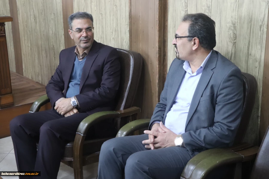 نشست صمیمی رئیس دانشگاه ملی مهارت با رئیس دادگاه‌های شیراز 4