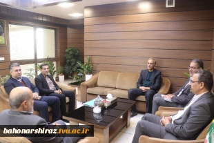 دیدار رییس دانشگاه ملی مهارت فارس با رئیس دیوان محاسبات استان فارس 3