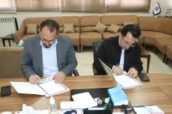 دیدار مدیرعامل نیکان اکثیر با رئیس دانشگاه ملی مهارت فارس و امضای تفاهم‌نامه همکاری 3