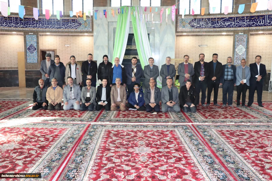 برگزاری مراسم نیمه شعبان و آیین غبارروبی به مناسبت دهه مبارک فجر و میلاد حضرت مهدی(عج) در دانشگاه ملی مهارت فارس 4