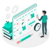 برنامه زمان بندی برگزاری آزمون 2
