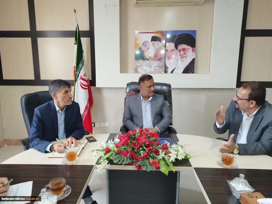 سفر رئیس دانشگاه ملی مهارت واحد استان فارس به شهرستان فیروزآباد 6