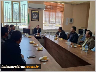 بازدید رئیس دانشگاه ملی مهارت استان فارس و هیئت همراه از آموزشکده پسران فسا