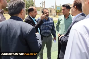 سفر مدیر کل نظارت، ارزیابی وتضمین کیفیت دانشگاه ملی مهارت به استان فارس  3