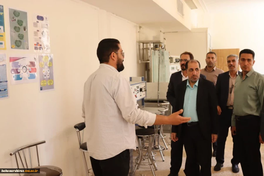 سفر مدیر کل نظارت، ارزیابی وتضمین کیفیت دانشگاه ملی مهارت به استان فارس  4
