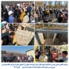 بازدید اعضای انجمن علمی عمران دانشکده شهید باهنر شیراز همراه با جمعی از اعضای محترم سازمان نظام مهندسی از پروژه در حال ساخت تصفیه خانه آب قصردشت شیراز 2