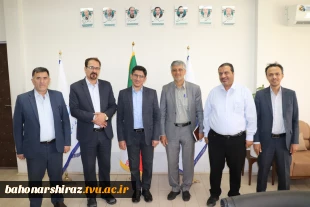 دیدار رئیس سازمان بسیج اساتید استان فارس  با رئیس دانشگاه ملی مهارت استان فارس  با محوریت توسعه همکاری‌های علمی و مهارتی 2