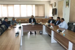 دیدار رئیس سازمان بسیج اساتید استان فارس  با رئیس دانشگاه ملی مهارت استان فارس  با محوریت توسعه همکاری‌های علمی و مهارتی 3