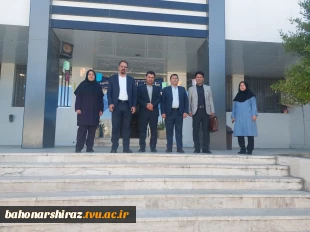 سفر رئیس دانشگاه ملی مهارت واحد استان فارس به شهرستان کازرون  3