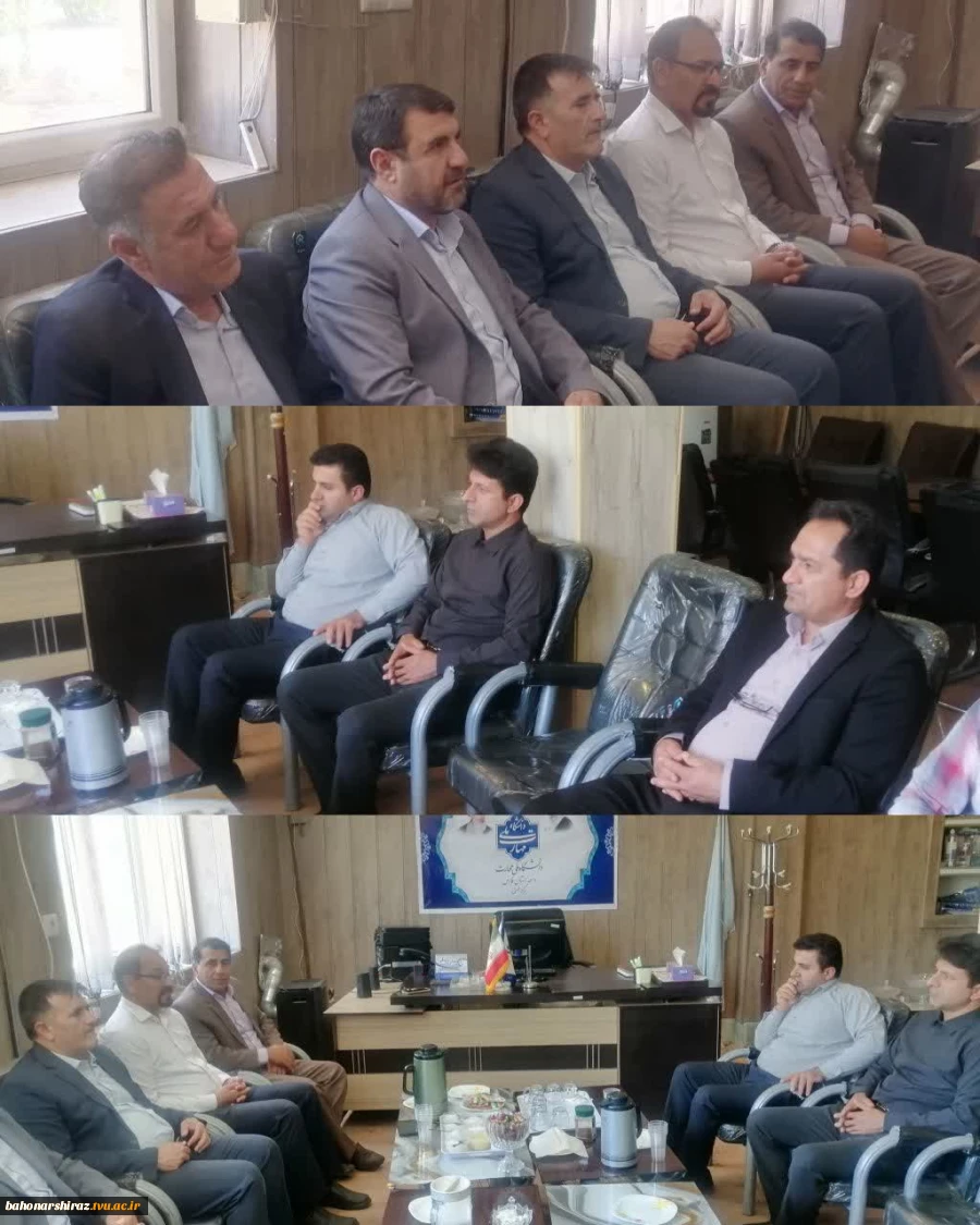 بازدید رئیس دانشگاه ملی مهارت از مرکز پسران ممسنی  2