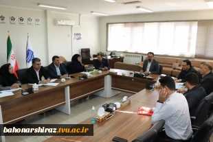 برگزاری جلسه کارگروه اجرایی دانشگاه ملی مهارت استان فارس 2